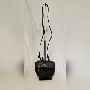 *NWOT* Pony Fur *A New Day" Black Crossbody Bag
